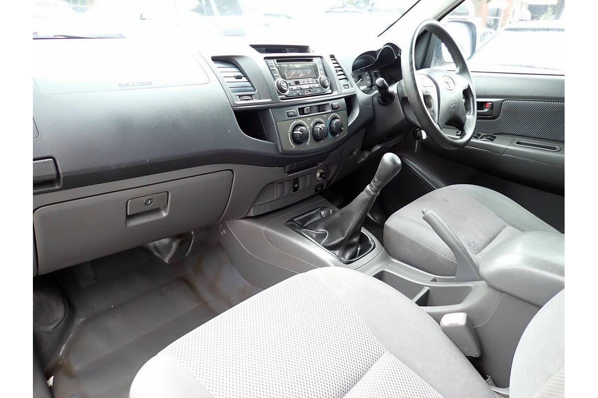 2012 Toyota Hilux SR KUN16R MY12 Rear Wheel Drive