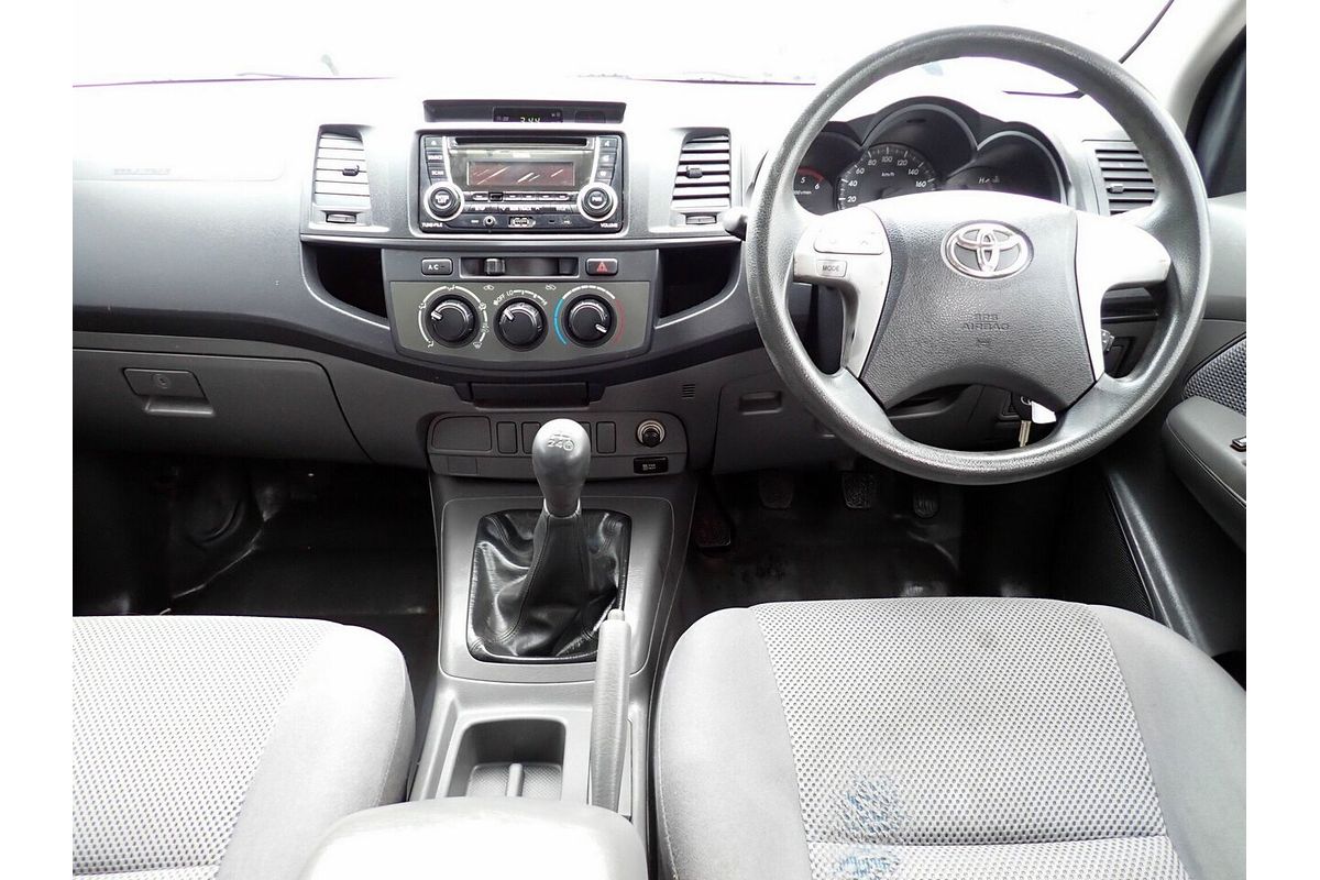 2012 Toyota Hilux SR KUN16R MY12 Rear Wheel Drive