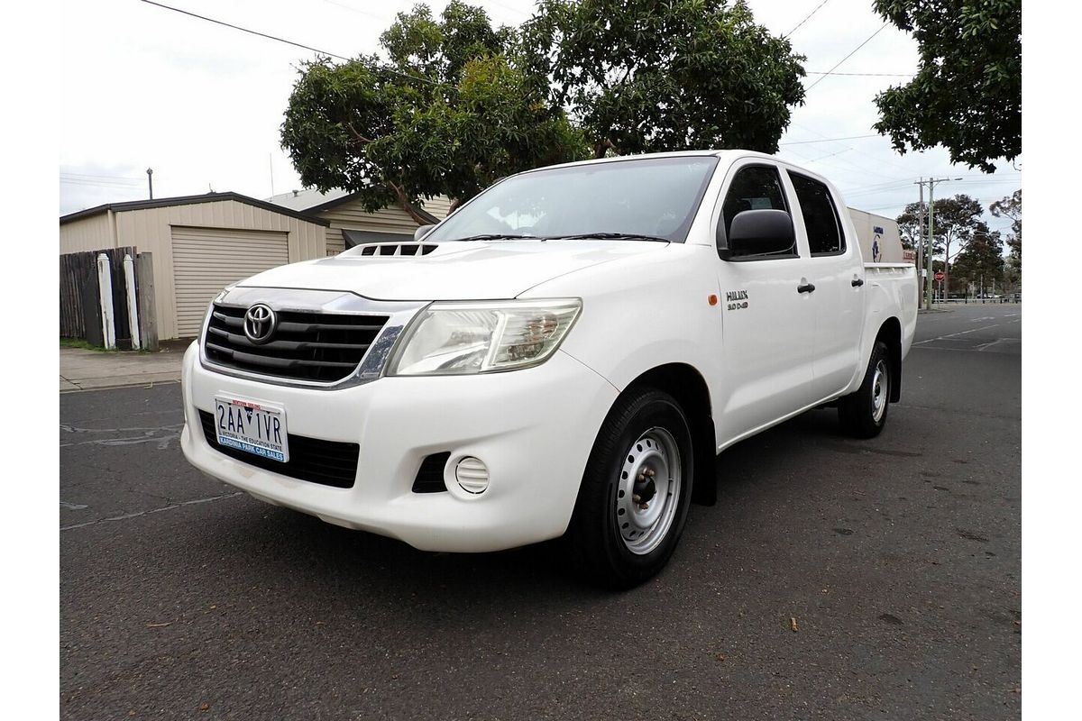 2012 Toyota Hilux SR KUN16R MY12 Rear Wheel Drive