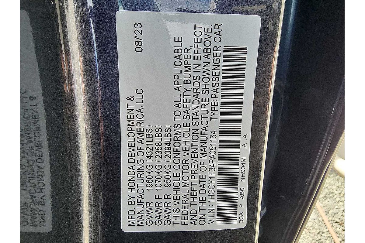 2023 Honda Accord EX