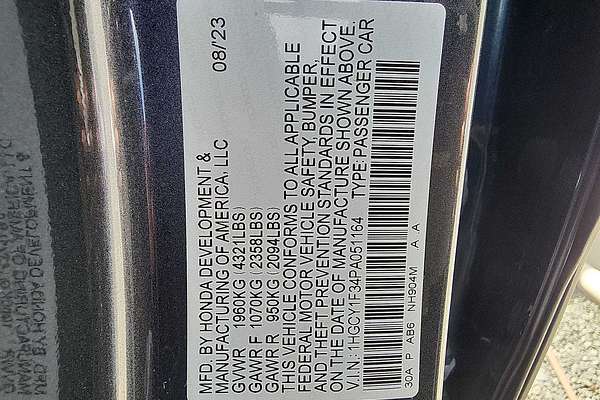 2023 Honda Accord EX