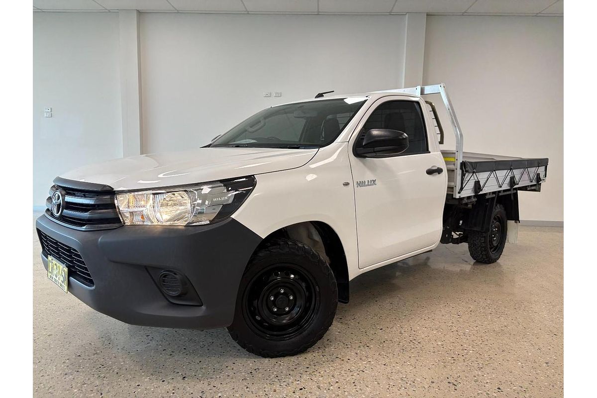 2018 Toyota Hilux Workmate TGN121R Rear Wheel Drive