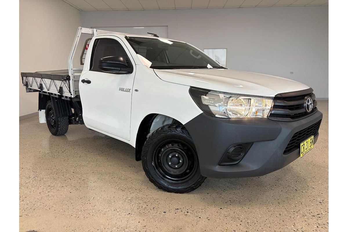 2018 Toyota Hilux Workmate TGN121R Rear Wheel Drive
