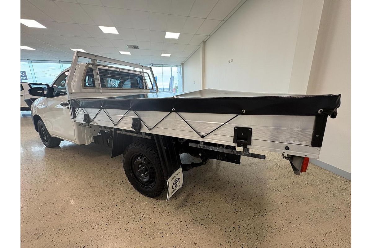 2018 Toyota Hilux Workmate TGN121R Rear Wheel Drive