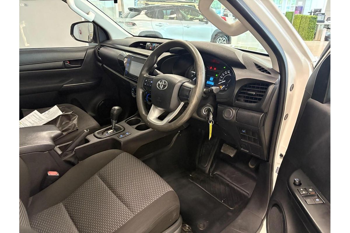 2018 Toyota Hilux Workmate TGN121R Rear Wheel Drive