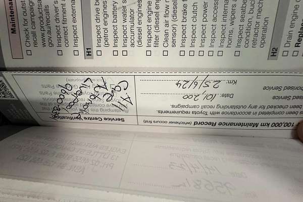 2018 Toyota Hilux Workmate TGN121R Rear Wheel Drive