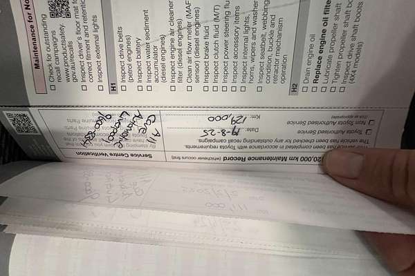 2018 Toyota Hilux Workmate TGN121R Rear Wheel Drive