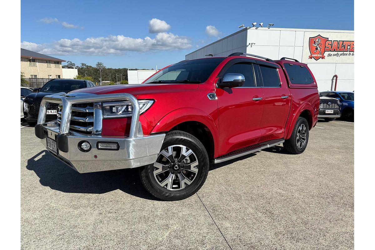2022 GWM Ute Cannon-X NPW 4X4