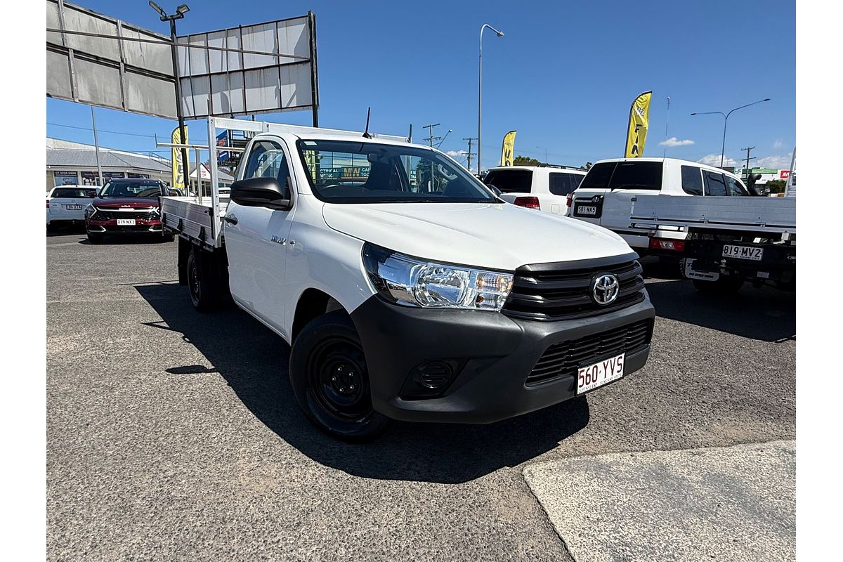 2019 Toyota Hilux Workmate TGN121R Rear Wheel Drive