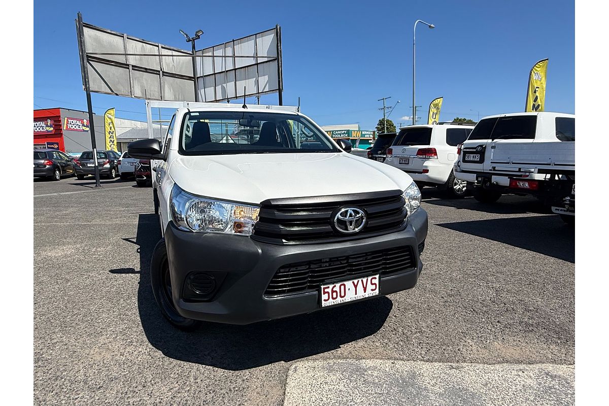 2019 Toyota Hilux Workmate TGN121R Rear Wheel Drive