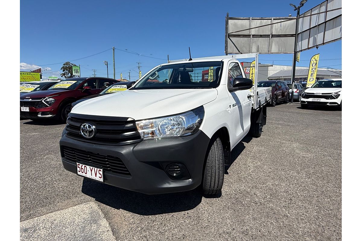 2019 Toyota Hilux Workmate TGN121R Rear Wheel Drive