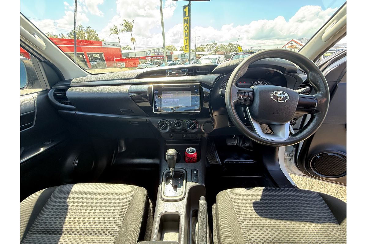 2019 Toyota Hilux Workmate TGN121R Rear Wheel Drive