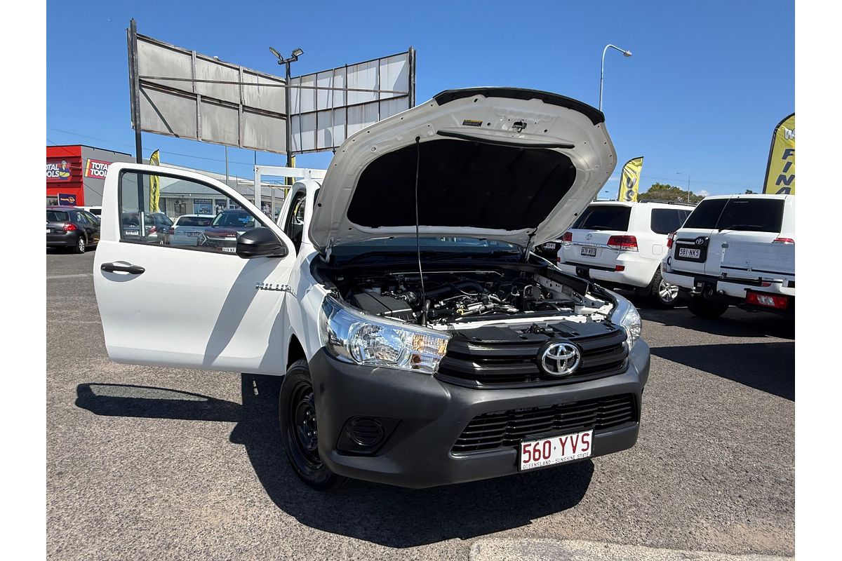 2019 Toyota Hilux Workmate TGN121R Rear Wheel Drive