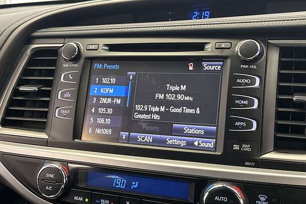 2017 Toyota Kluger Grande GSU55R