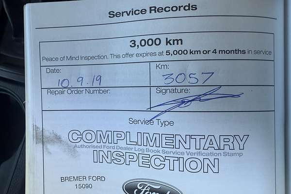 2019 Ford Ranger XL Hi-Rider PX MkIII Rear Wheel Drive 2.2L