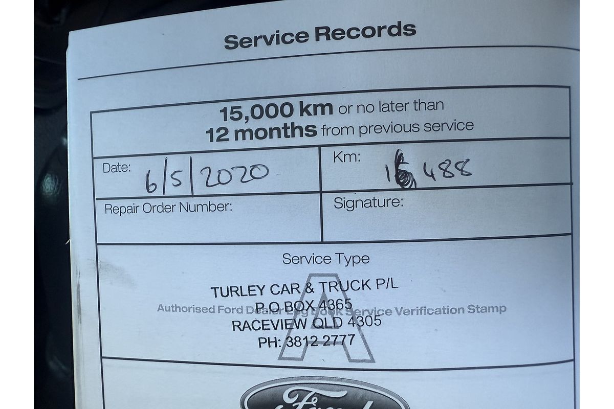 2019 Ford Ranger XL Hi-Rider PX MkIII Rear Wheel Drive 2.2L