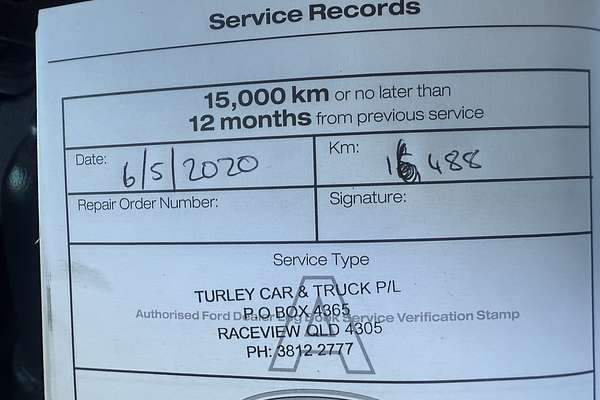2019 Ford Ranger XL Hi-Rider PX MkIII Rear Wheel Drive 2.2L
