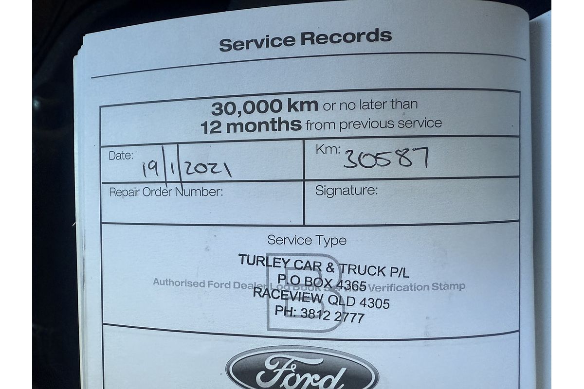 2019 Ford Ranger XL Hi-Rider PX MkIII Rear Wheel Drive 2.2L