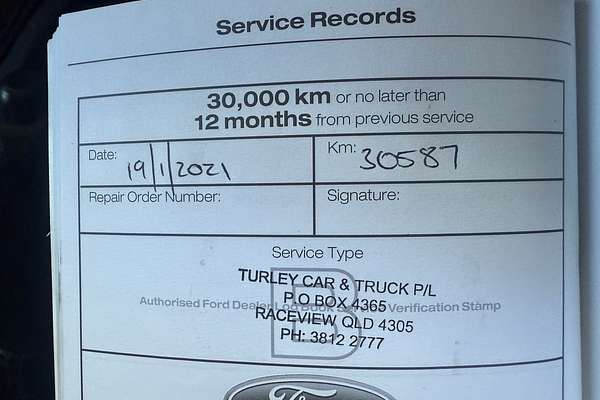 2019 Ford Ranger XL Hi-Rider PX MkIII Rear Wheel Drive 2.2L