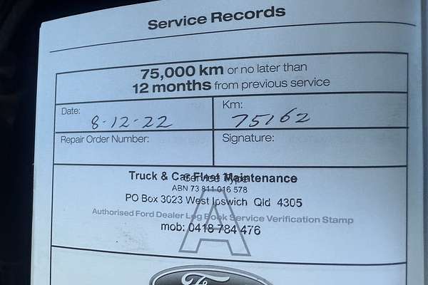 2019 Ford Ranger XL Hi-Rider PX MkIII Rear Wheel Drive 2.2L