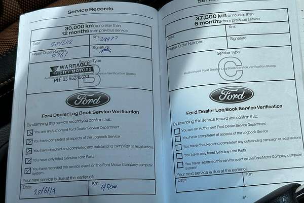 2017 Ford Ranger Wildtrak PX MkII 4X4 3.2L