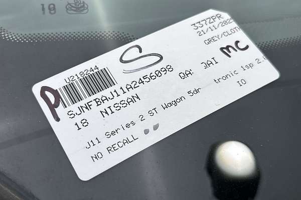 2018 Nissan QASHQAI ST J11 Series 2