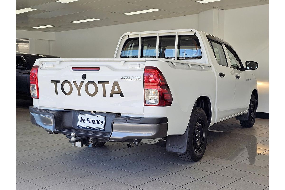 2017 Toyota Hilux Workmate TGN121R Rear Wheel Drive