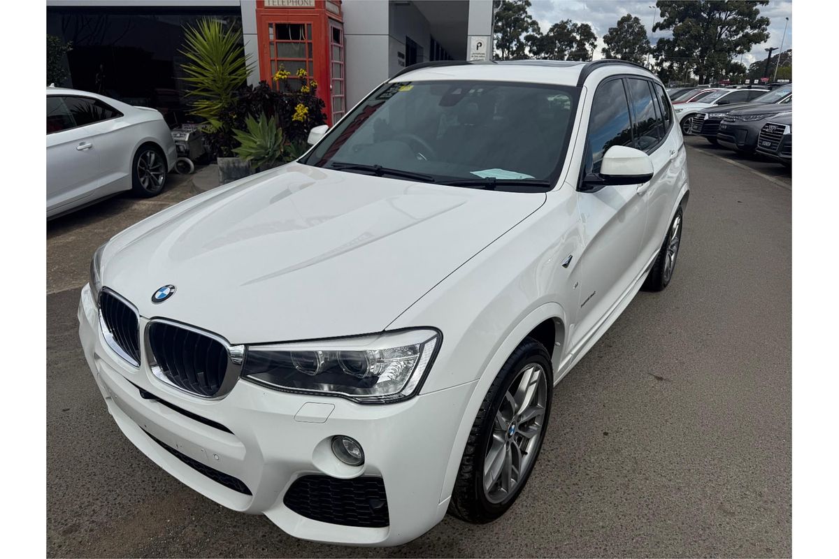 2017 BMW X3 xDrive20d F25 LCI