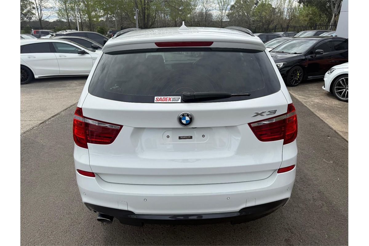 2017 BMW X3 xDrive20d F25 LCI