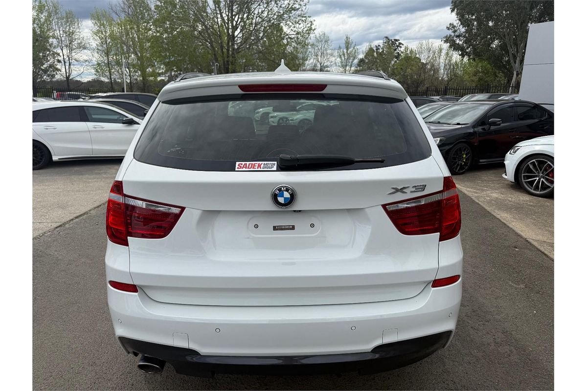 2017 BMW X3 xDrive20d F25 LCI