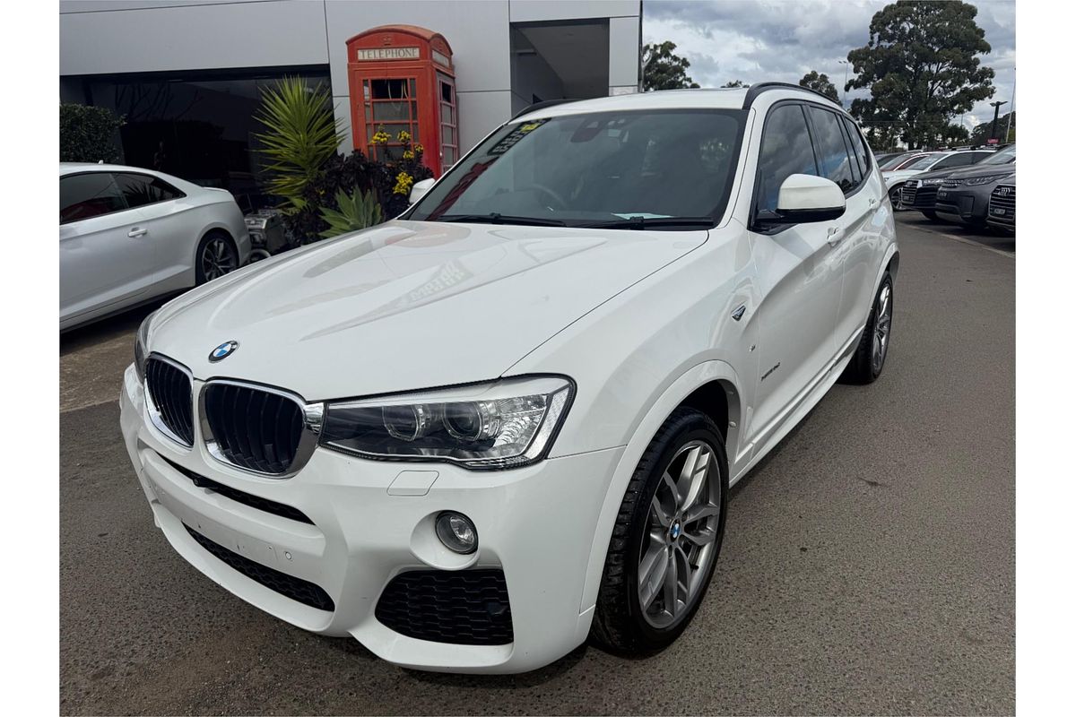 2017 BMW X3 xDrive20d F25 LCI