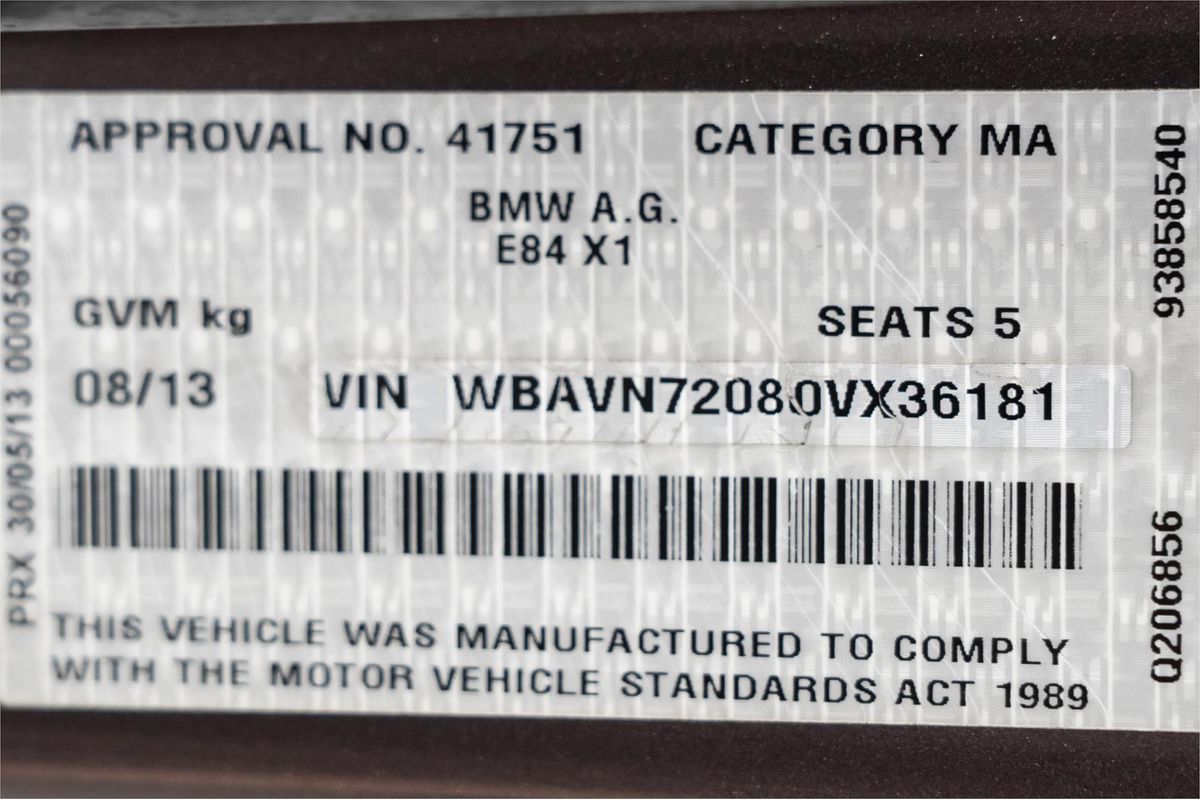 2013 BMW X1 sDrive18d E84 LCI