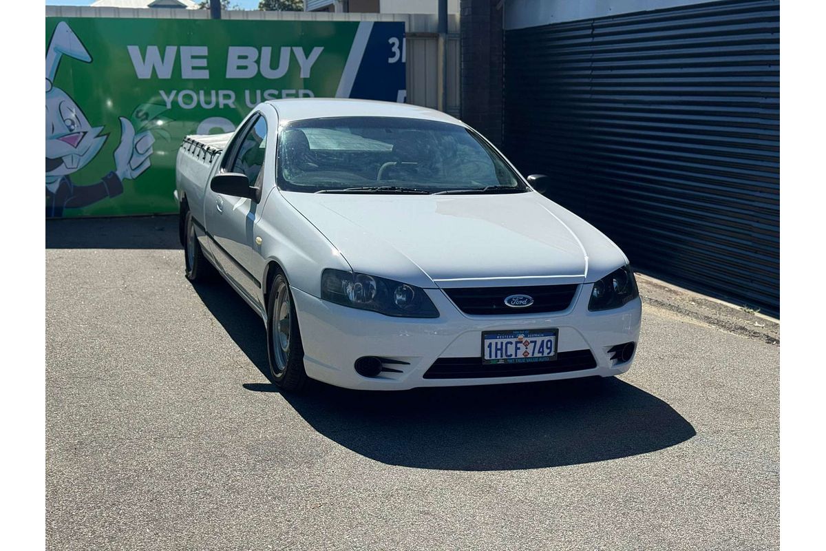 2007 Ford Falcon Ute XL BF Mk II Rear Wheel Drive
