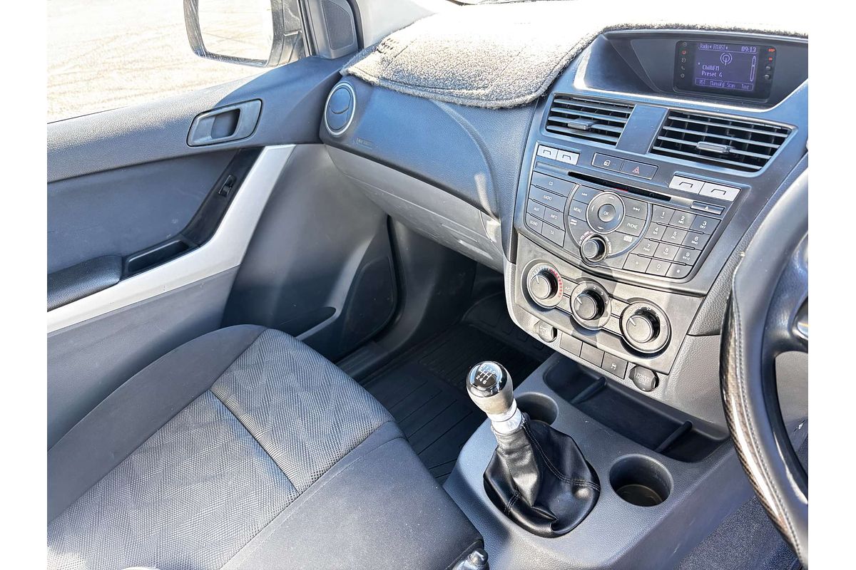 2012 Mazda BT-50 XT UP Rear Wheel Drive