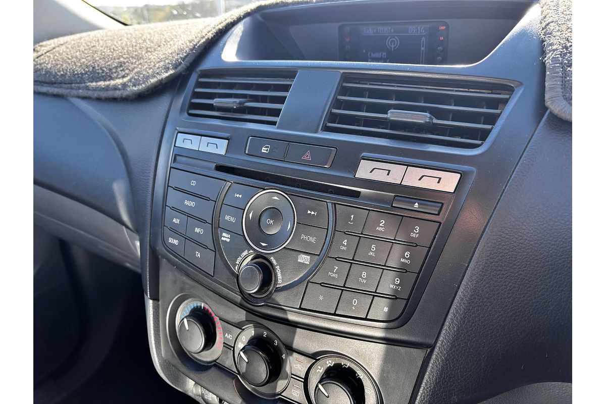 2012 Mazda BT-50 XT UP Rear Wheel Drive
