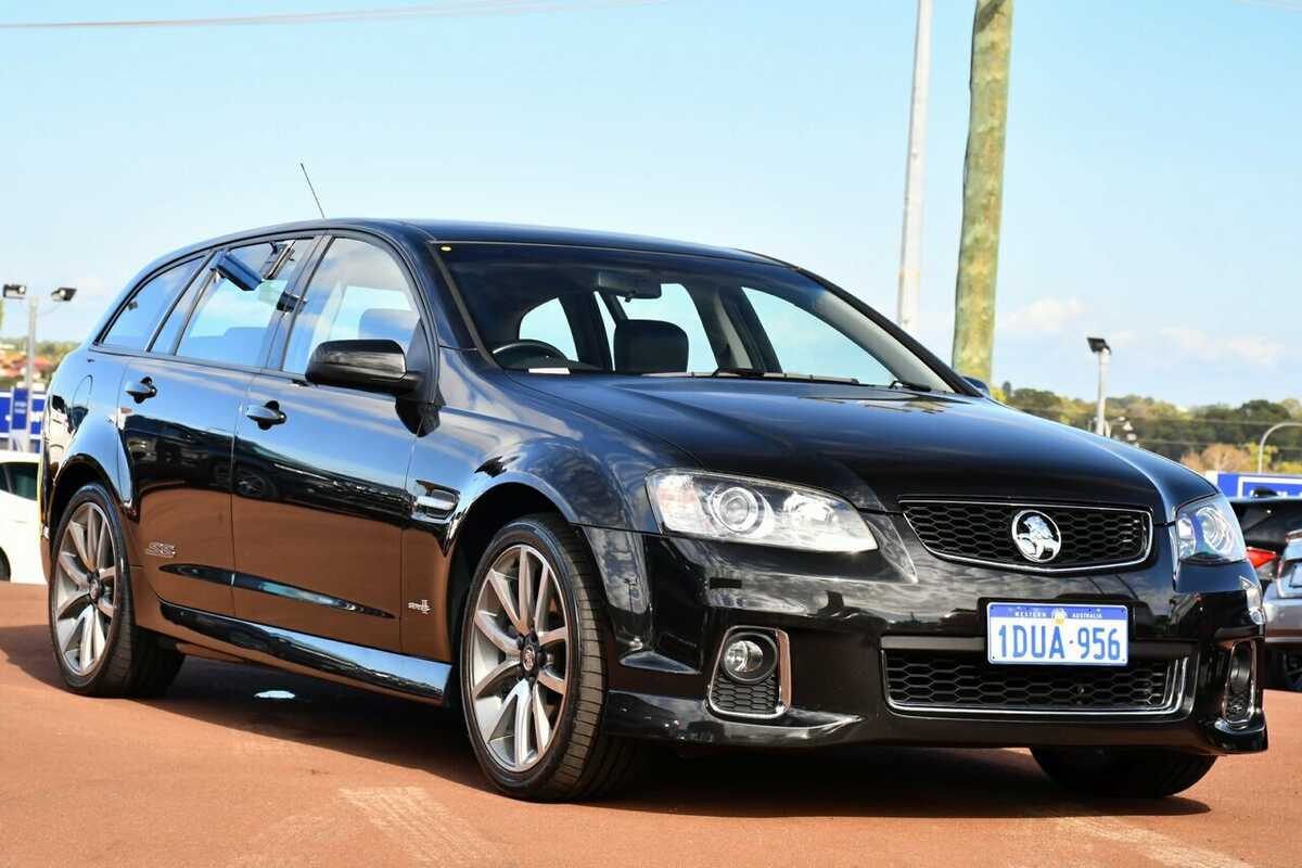 SOLD 2011 Holden Commodore SS V Sportwagon in Black Used SUV Wangara WA