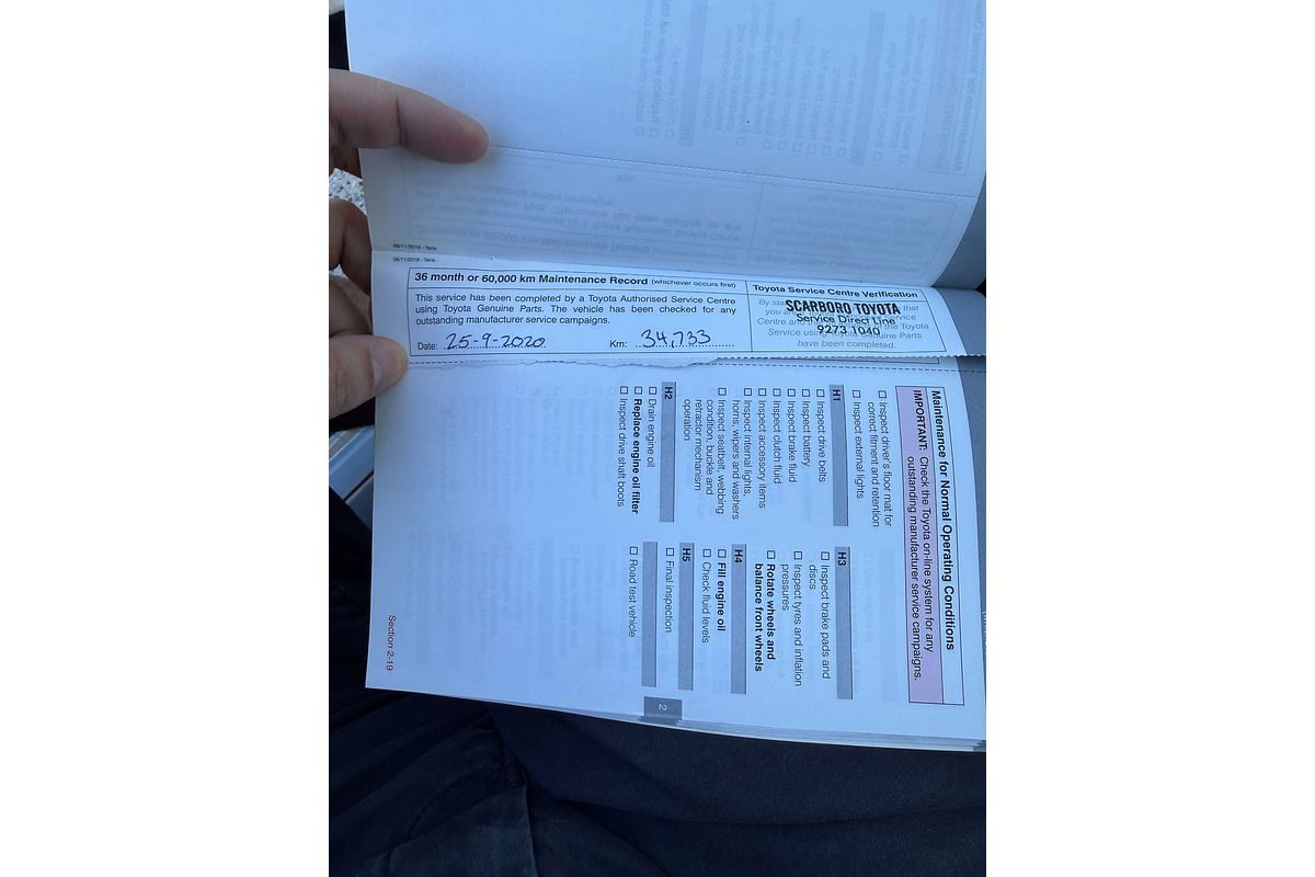 2017 Toyota Yaris Ascent NCP130R