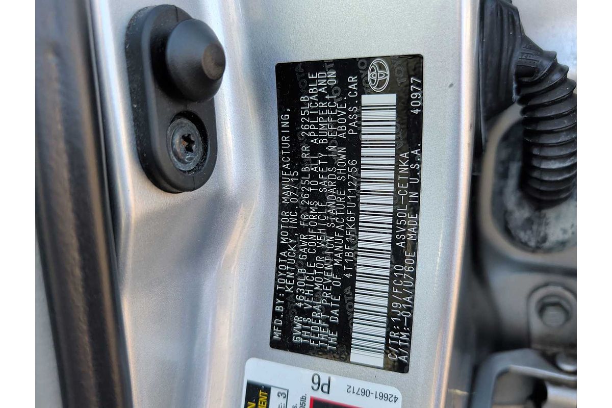 2015 Toyota Camry LE