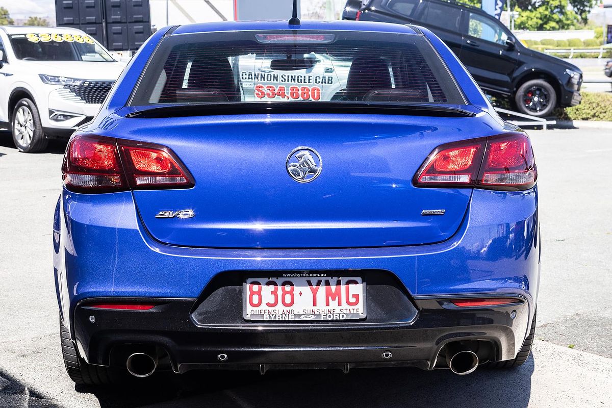 2016 Holden Commodore SV6 Black VF Series II