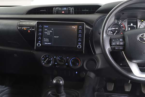 2021 Toyota Hilux Workmate TGN121R Rear Wheel Drive