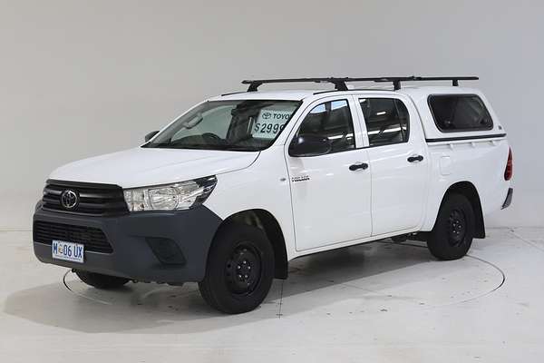 2021 Toyota Hilux Workmate TGN121R Rear Wheel Drive
