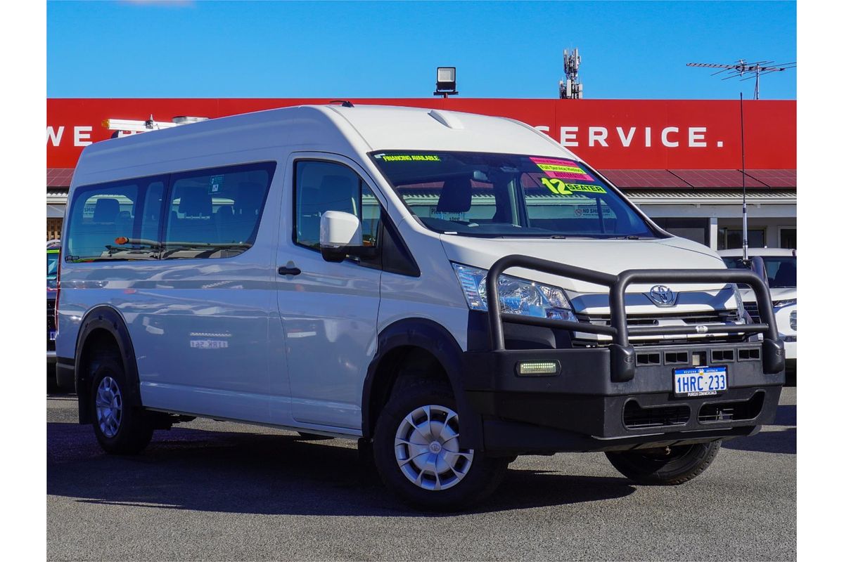 2022 Toyota Hiace Commuter GDH322R ELWB High Roof