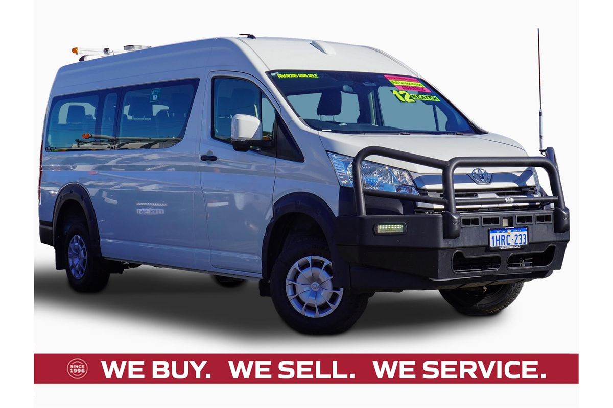 2022 Toyota Hiace Commuter GDH322R ELWB High Roof