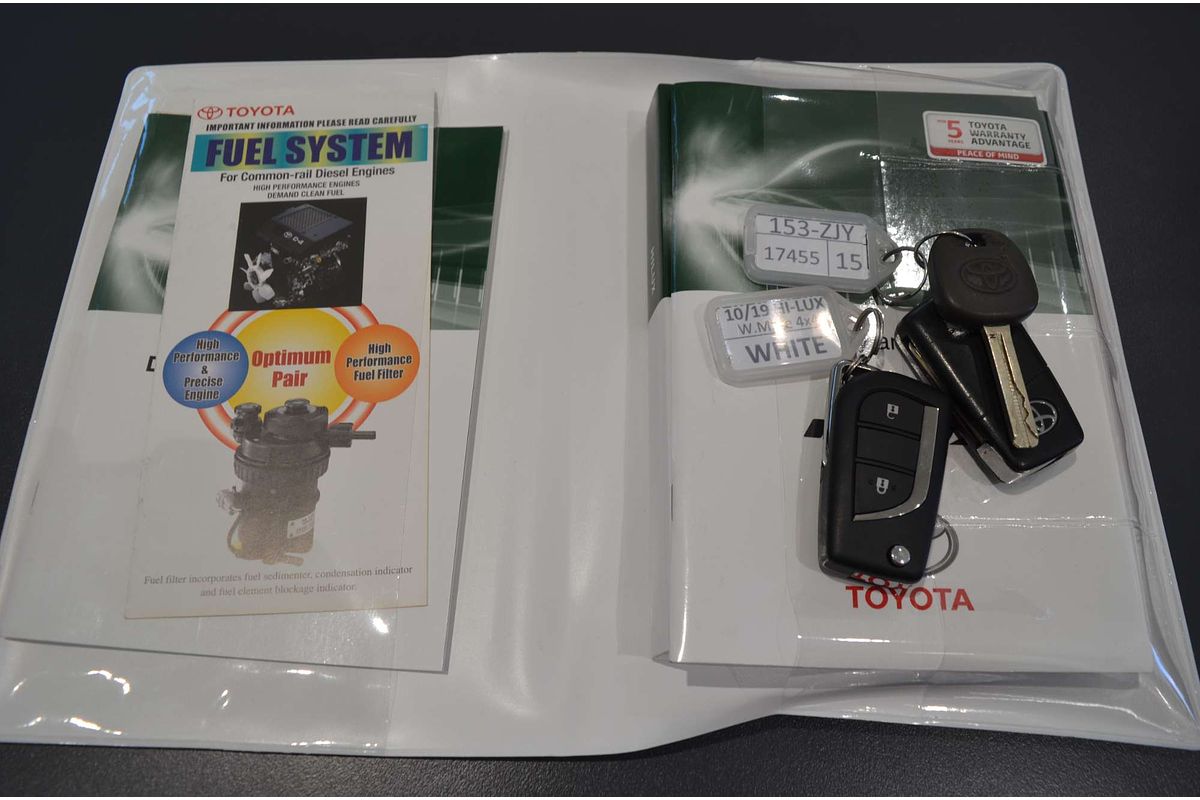 2019 Toyota Hilux Workmate GUN125R 4X4