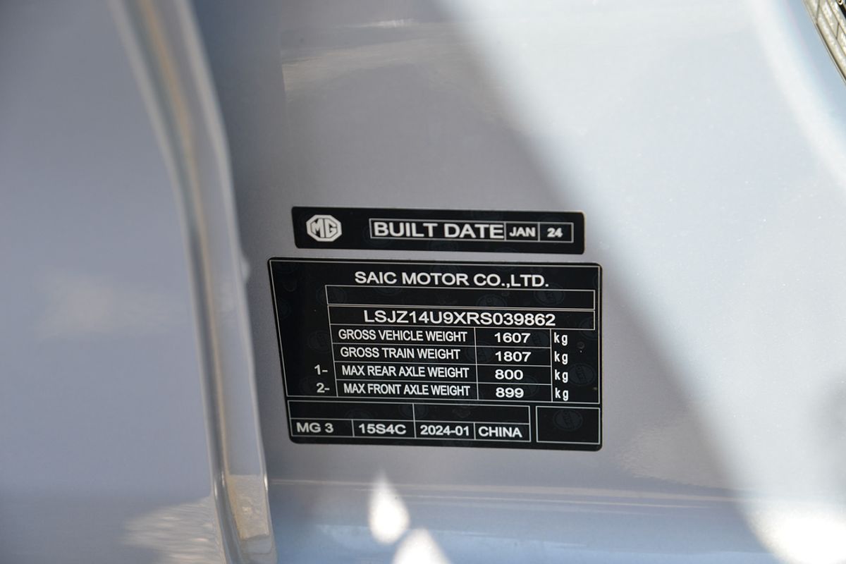2024 MG MG3 Excite