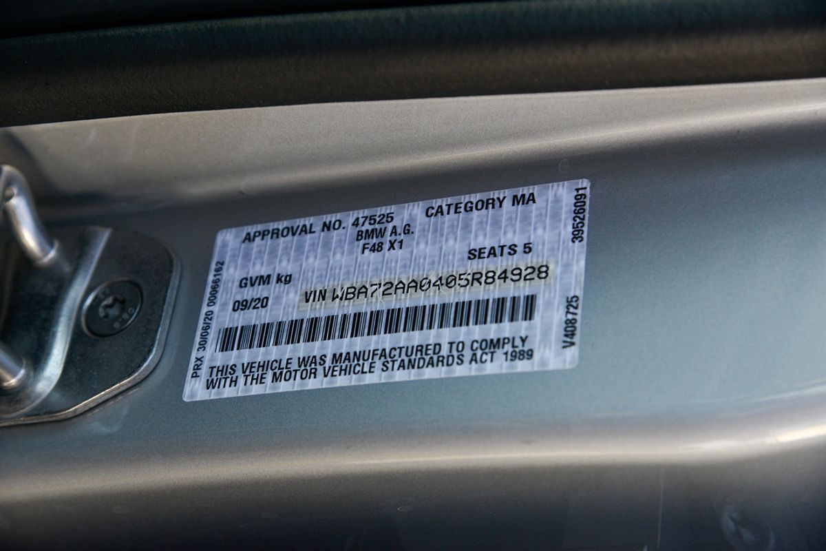 2020 BMW X1 sDrive20i F48 LCI