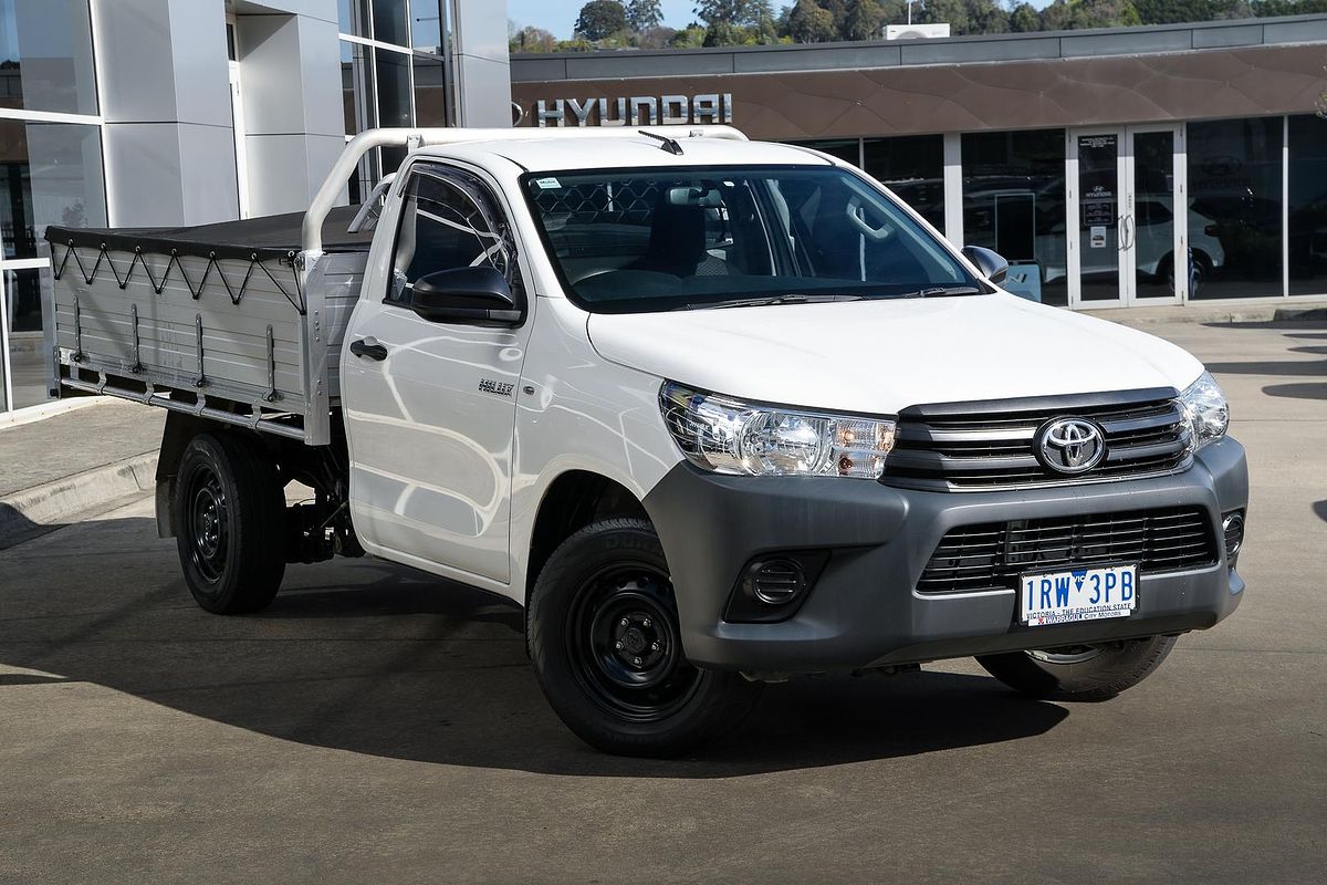 2018 Toyota Hilux Workmate TGN121R Rear Wheel Drive