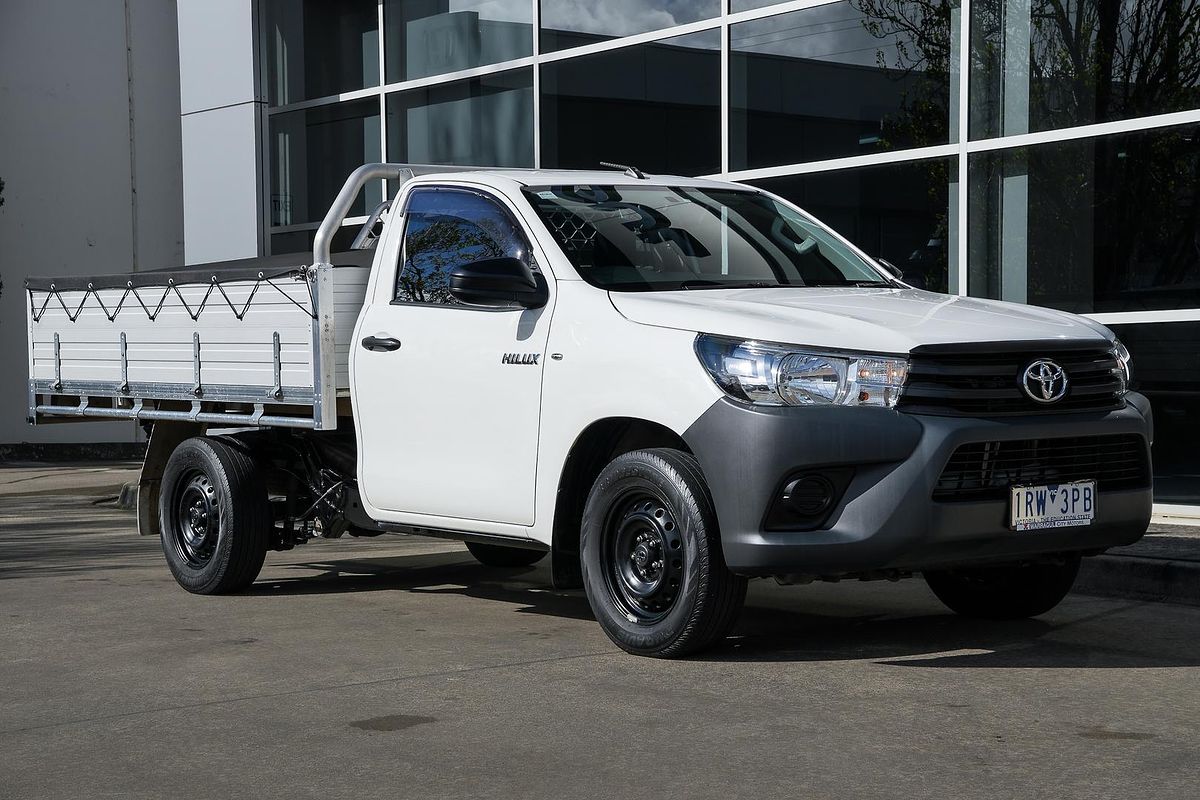2018 Toyota Hilux Workmate TGN121R Rear Wheel Drive