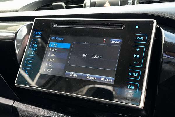 2018 Toyota Hilux Workmate TGN121R Rear Wheel Drive