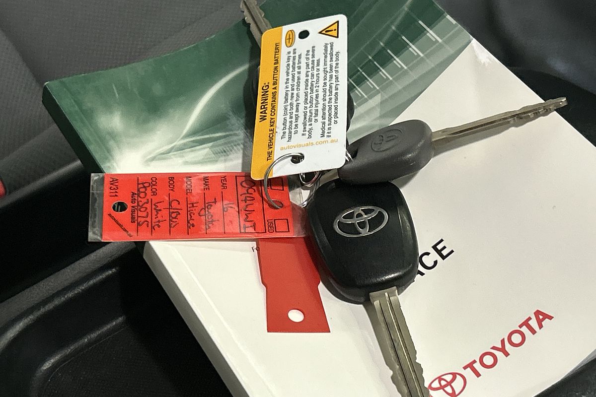 2016 Toyota Hiace Commuter KDH223R ELWB High Roof